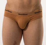Men's Cotton Stretch, Low Waist Sports Briefs (Pack of 2)