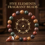 Ancient Five Elements Herbal Bracelet – Fragrant Meditation & Energy Balance Beads