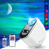 Aurora Borealis Starlight Projector, LED Galaxy Star Atmosphere Galaxy Night Light, Home Bedroom Sky Moon Lamp