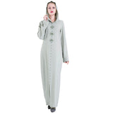 Traditional Eurasia Muslim Hijab Dress