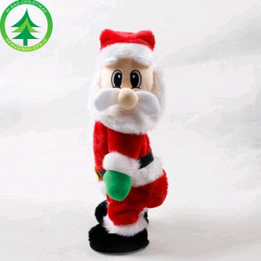 Christmas Electric Holiday Doll – Musical Dancing Santa Figurine Decoration