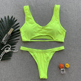 Cutout Swimsuit Ladies' Sexy Swimwear