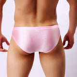 Men’s Low-rise Solid Briefs – Soft Nylon Blend Underwear