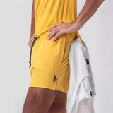 Muscle Workout Nylon Spandex Sports Shorts