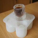 Silicone Ice Bar Mold – Cool Shape Party Drink Ice Cube Freezer Tray Cup