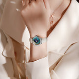 Women's Feather Waterproof Dial Belt Watch