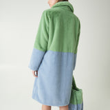 Women’s Faux Fur Warm Coat – Elegant Thick Winter Jacket