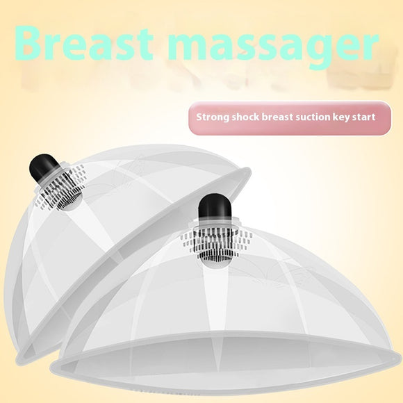 Battery Powered Breasts and Chests, Nipples Sensation, and Vibration Massager, Breast Soothing and Shaping Instrument