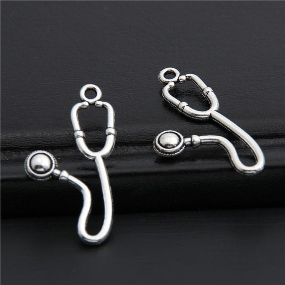 Alloy Medical Stethoscope, Handmade Bracelet Necklace Jewelry Accessories