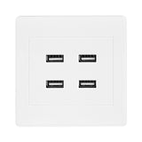USB Charging Wall Socket Panel (Pack of 2)