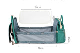 Multifunction Portable Folding Crib Diaper Bag