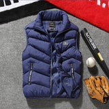 Men's Outdoor Wear Vest, Down Cotton Plus Size Jacket