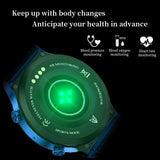 Bluetooth Smartwatch with Calling, Heart Rate Tracking, Fitness Activity Monitor & Pedometer