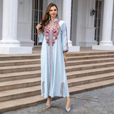 Muslim Middle East Embroidery Dress