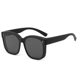 Summer Driving Sun Protection Polarized, Light One Mirror Dual Use Anti Glare Trendy Sunglasses