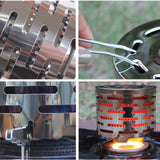 Autumn and Winter Tent Stainless Steel Stove Case