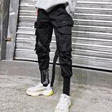 Men’s Korean Style Pants – Loose Fit Casual Cropped Straight Trousers