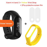 Global Version Xiaomi MI 3 Fitness Tracker, 0.78 OLED Touch Screen 50M Waterproof Band Smart Bracelet