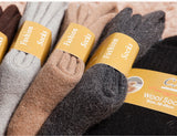 Men’s Winter Thick Terry Thermal Socks – Warm Rabbit Wool Blend for Cold Weather