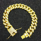 Men's Cuban Chain, Titanium Steel Bracelet