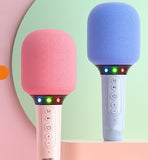 Audio Integrated Microphone, Children's Handheld Karaoke Bluetooth Loudspeaker