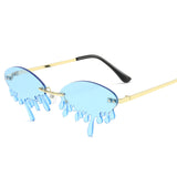 Ocean-piece Colorful Glasses