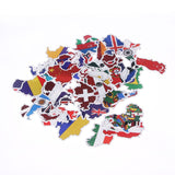 Nation-theme PVC Graffiti Sticker