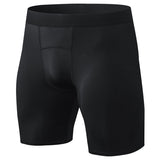 Tight Fitting, Men's High Elasticity, Sports and Fitness Shorts