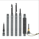 Alpenstock Folding Multifunctional Outdoor Hiking Self-defense Trekking Poles