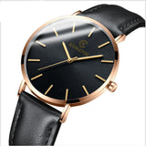Men’s Minimalist Quartz Wristwatch – Business Fashion Belt Strap, Students' Watch