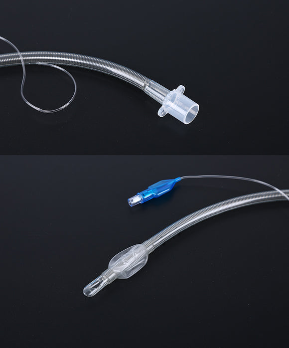 Disposable Endotracheal Tube Holder with Balloon, Plastic Catheter with Airbag