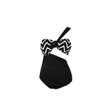 Ladies' One-piece High Waist Triangle Swimsuit