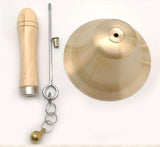 Pure Copper Bell with Wooden Handle