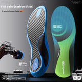 Full Palm Carbon Plate, Arch Support Insoles for Flat Feet & Sports