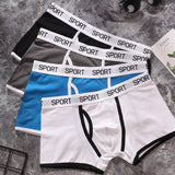 Men's Cotton Sports, Boxer Briefs (Pack of 2)
