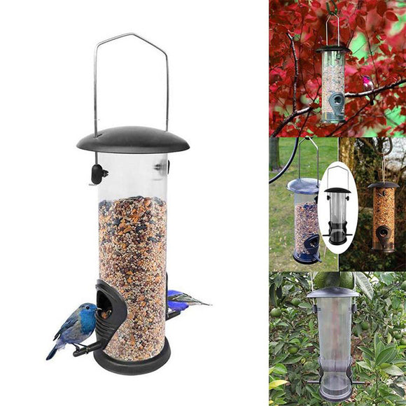 Outdoor Hanging Bird Feeder, Automatic Pet Portable Dispenser