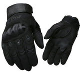 Tactical Half Finger Gloves for Men, Military Army Riding Gym Gloves with Rubber Knuckle Protection