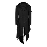 Long Punk Men's Coat, Vintage Clothing