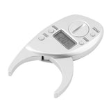 Digital Body Fat Skinfold Caliper, LCD Display Analyzer, Tape Measure Pack Slimming Scales, Loss Weight Anti-slip Handle