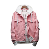 Korean Hooded Denim Jacket