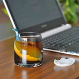 Silica Gel Whale - Innovative Tea Bag, Tea Strainer Tea Drain Set