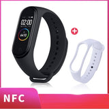 Global Version Xiaomi MI 3 Fitness Tracker, 0.78 OLED Touch Screen 50M Waterproof Band Smart Bracelet