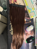Women's Long Straight Synthetic Hair Wig – Natural Looking Heat-resistant Hairpiece