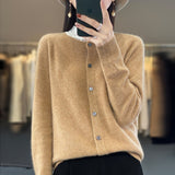 Plus Size Cardigan or Coat, Loose Round Neck Sweater