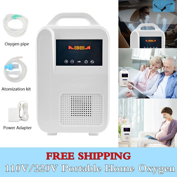 Portable Oxygen Concentrator, Air Purifier Ventilator