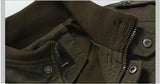 Men’s Winter Army Military Pilot Bomber Jacket – Tactical Air Force Flight Vest, Casual Style, Large Size