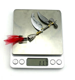 Sea Fishing Simulation Bait Feather Rotating Sequins