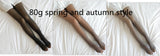 Translucent Plus Size Leggings, Fall and Winter Warm Fleece Lined Pantyhose, Women's Thermal Winter Tights
