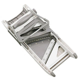 Manual Vegetable Cutter and Slicer with Adjustable Stainless Steel Blade – Kitchen Tool