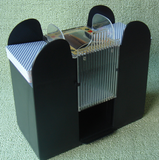 Automatic Plastic Card Shuffler, Suitable for 1-6 Decks of Playing Cards
